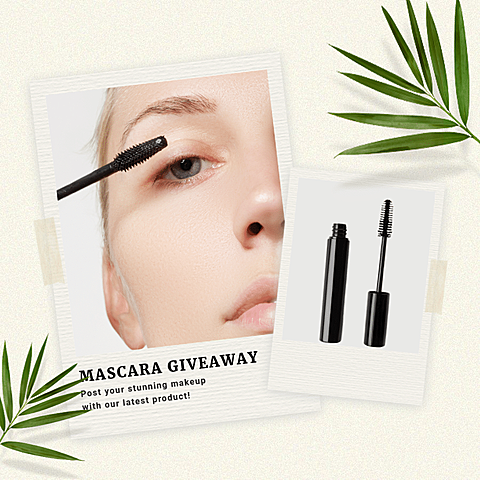 Literary Style Cosmetics Display Ecommerce Product Image