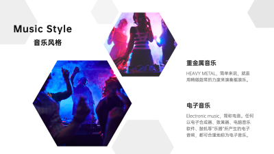 并列关系2项PPT图文页