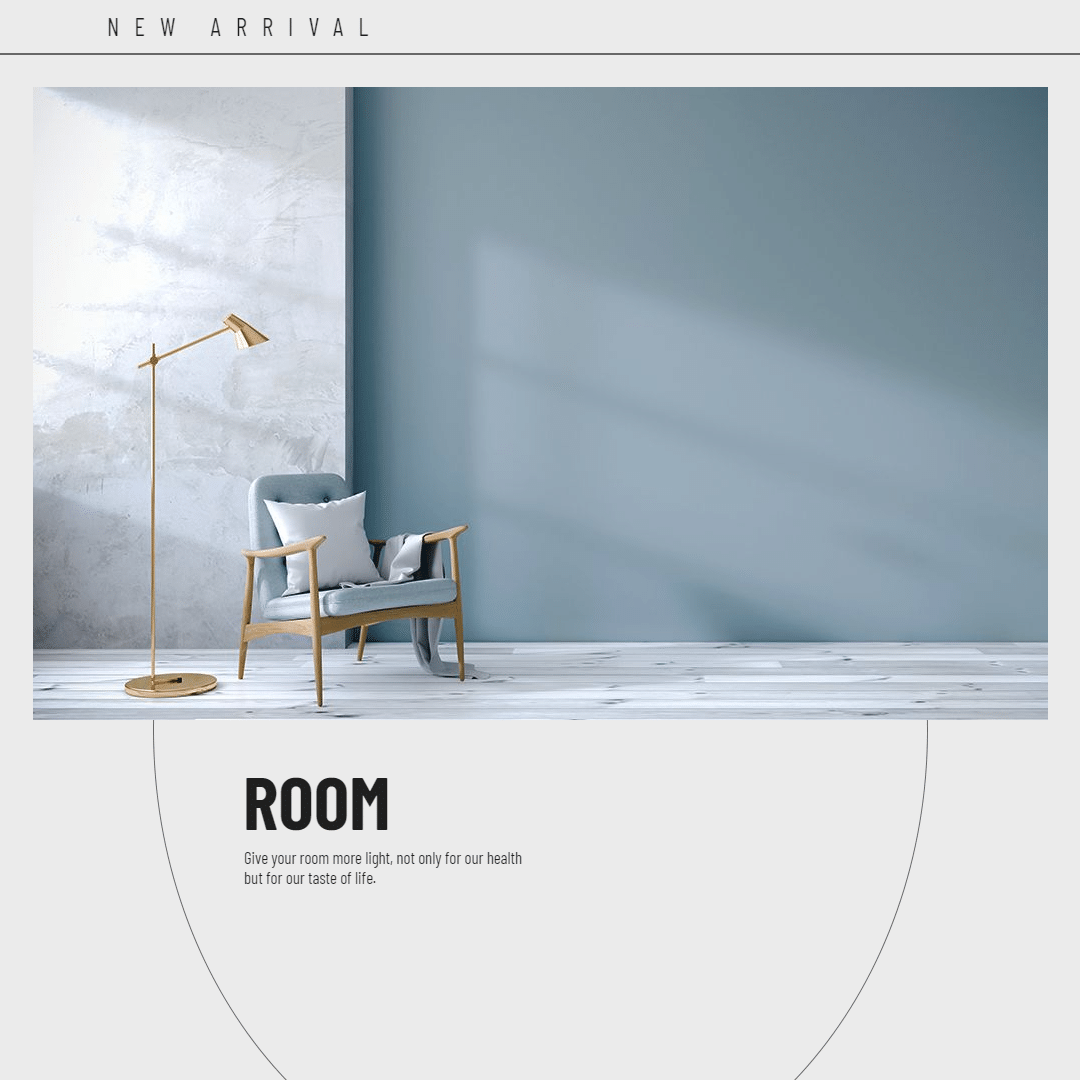 Simple Room Decor Display Ecommerce Product Image预览效果