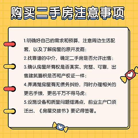 地产服务政策资讯简约方形海报
