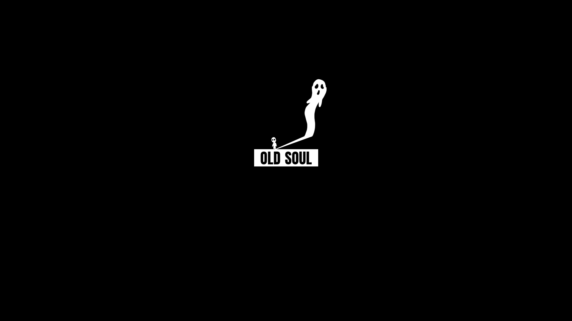Black Background Old Soul Template Poster Facebook Cover