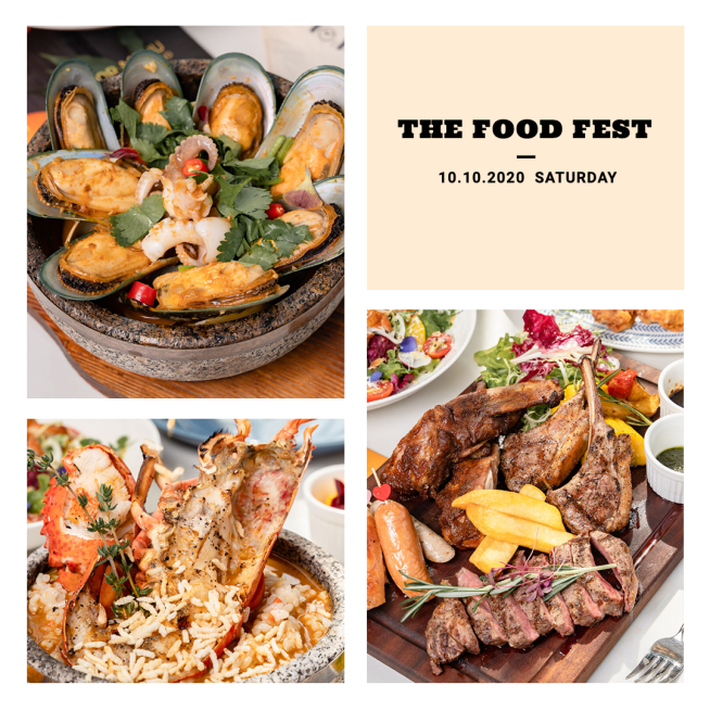 Simple Food Fest Display Ecommerce Product Image预览效果