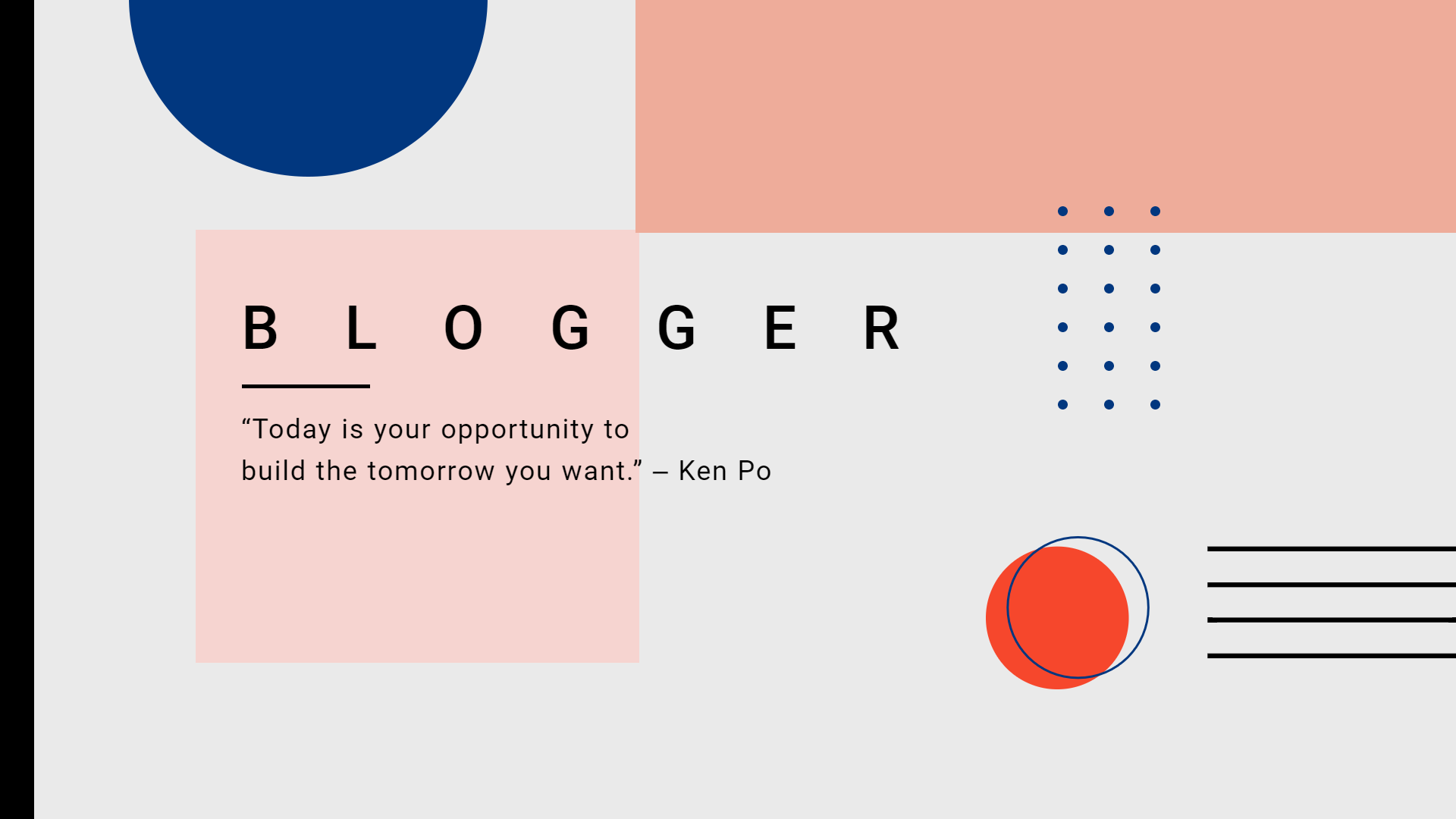 Personal Concept Template Simple Fashion Style Facebook Cover