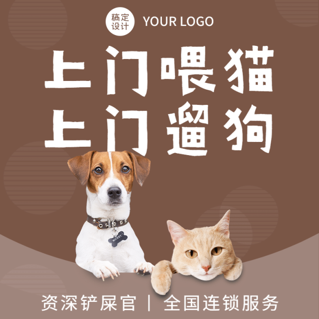 宠物上门服务直通车主图预览效果
