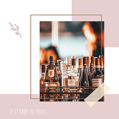 Western Drink Fashion Simple Style Poster Ecommerce Product