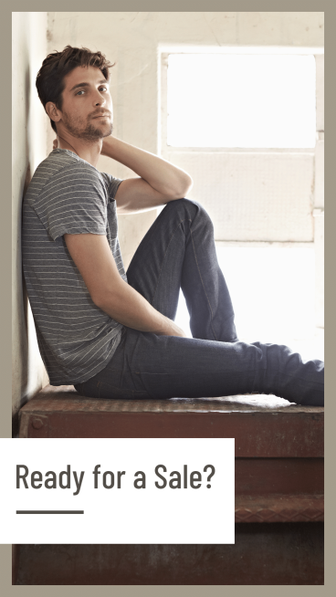 Men's Wear Regular Promotion Ecommerce Story预览效果
