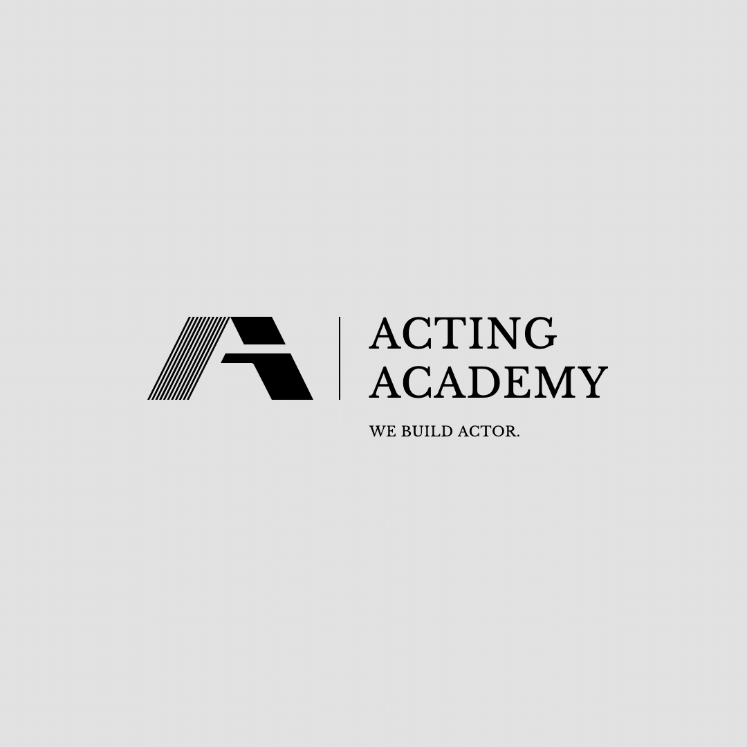 Minimalist Style Acting Academy Logo Image