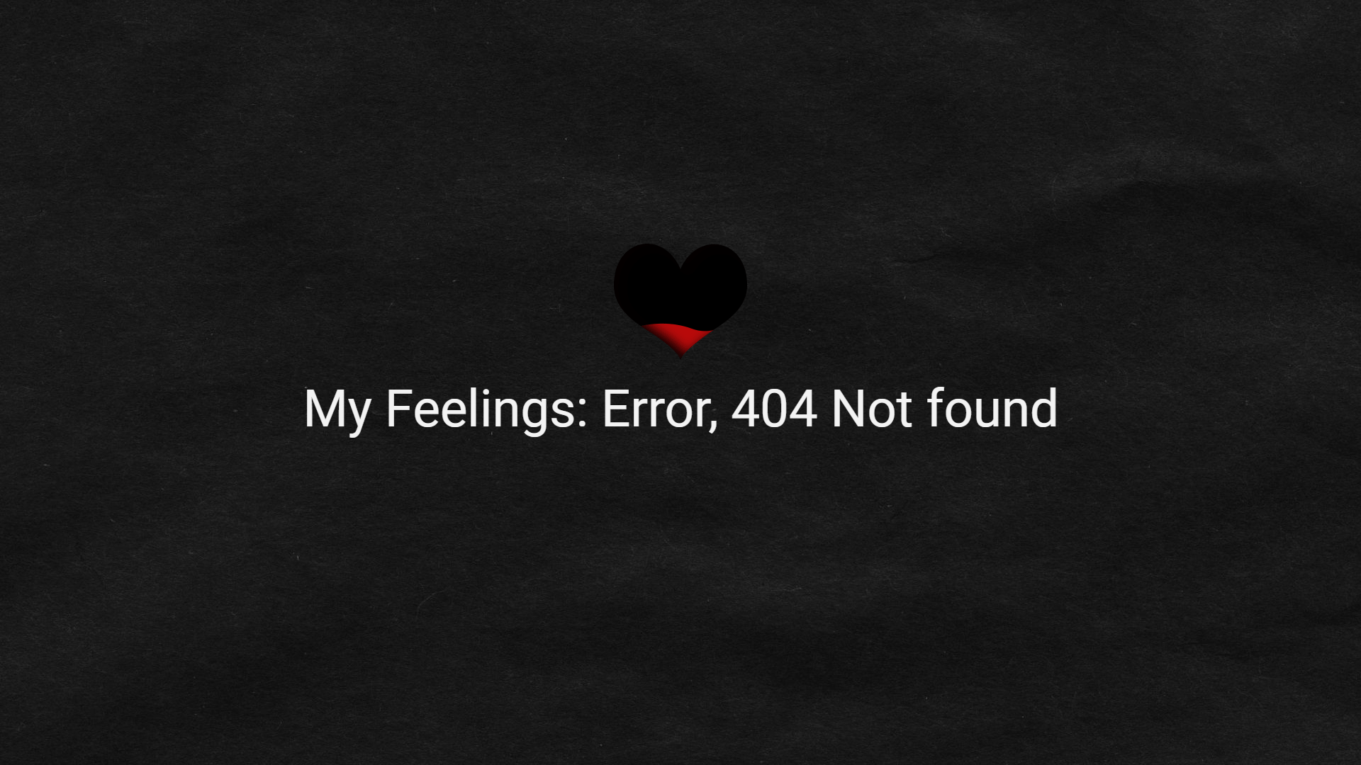 Sad Feeling Express Template Facebook Cover Simple Style