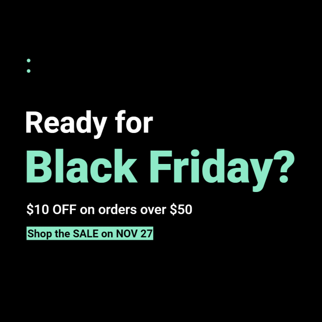 Simple Black Friday Promotion Ecommerce Product Image预览效果