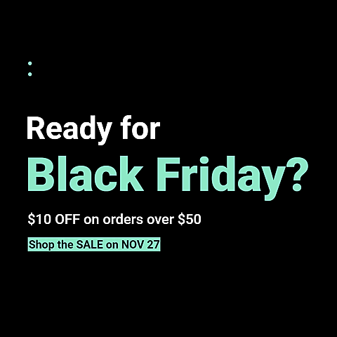 Simple Black Friday Promotion Ecommerce Product Image