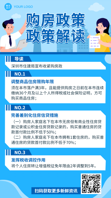 政策热点最新消息新闻政务手机海报预览效果