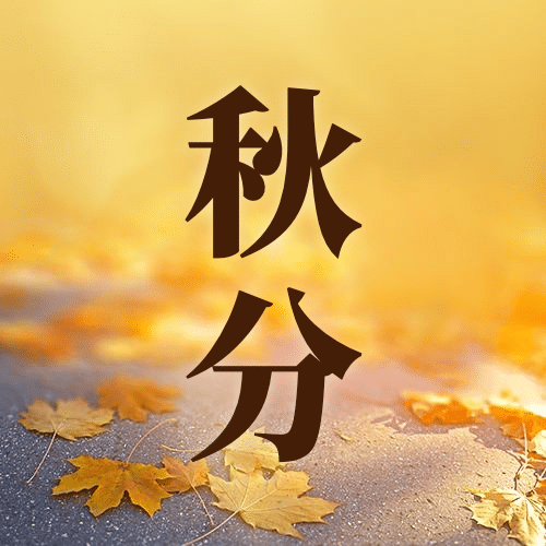 通用秋分节气祝福实景公众号次图预览效果