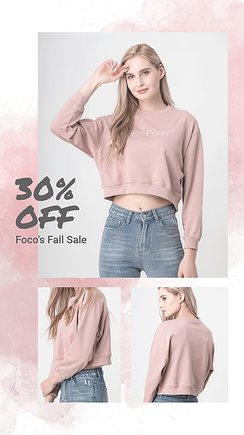 Simple Women's Wear Fall Sale Ecommerce Story