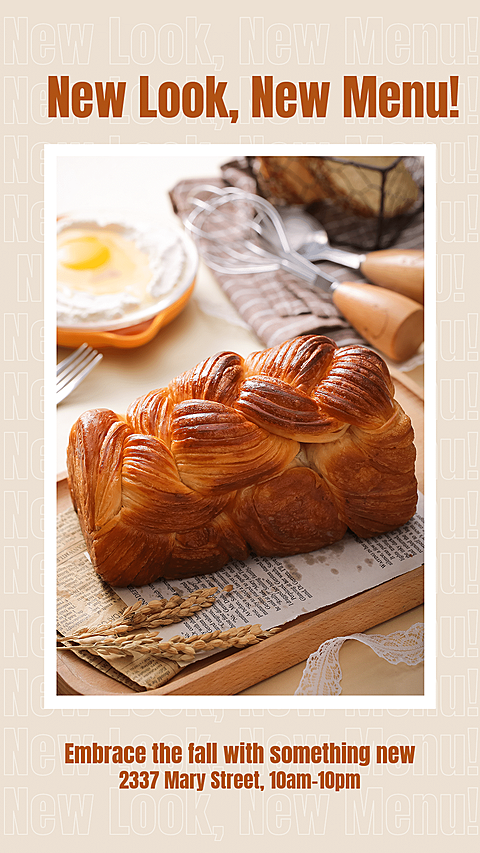 New Arriving Bread for Fall Ecommerce Story
