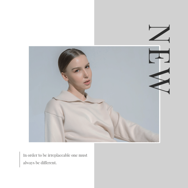 Minimalist Style Women's New Wear Ecommerce Product Image预览效果
