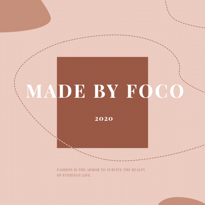 Made By Foco Clothing Bags Promotion Fashion Simple Style Polaroid Simulation Poster Ecommerce Product预览效果