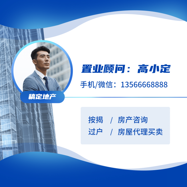 微信套装房地产中介商务朋友圈封面预览效果