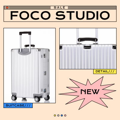 Simple Suitcase New Arrival Ecommerce Product Image