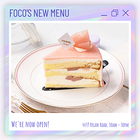 Simple Dessert New Menu Ecommerce Product Image