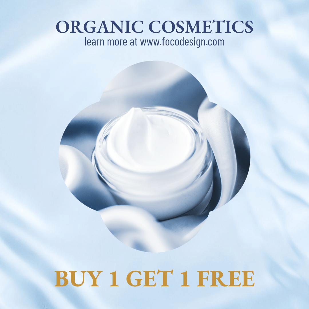 Simple Cosmetics Promotion Ecommerce Product Image