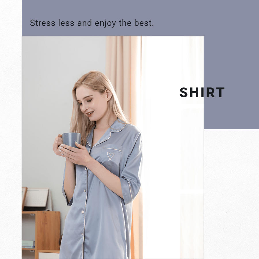 Female Shirt Promotion Ecommerce Product Image
