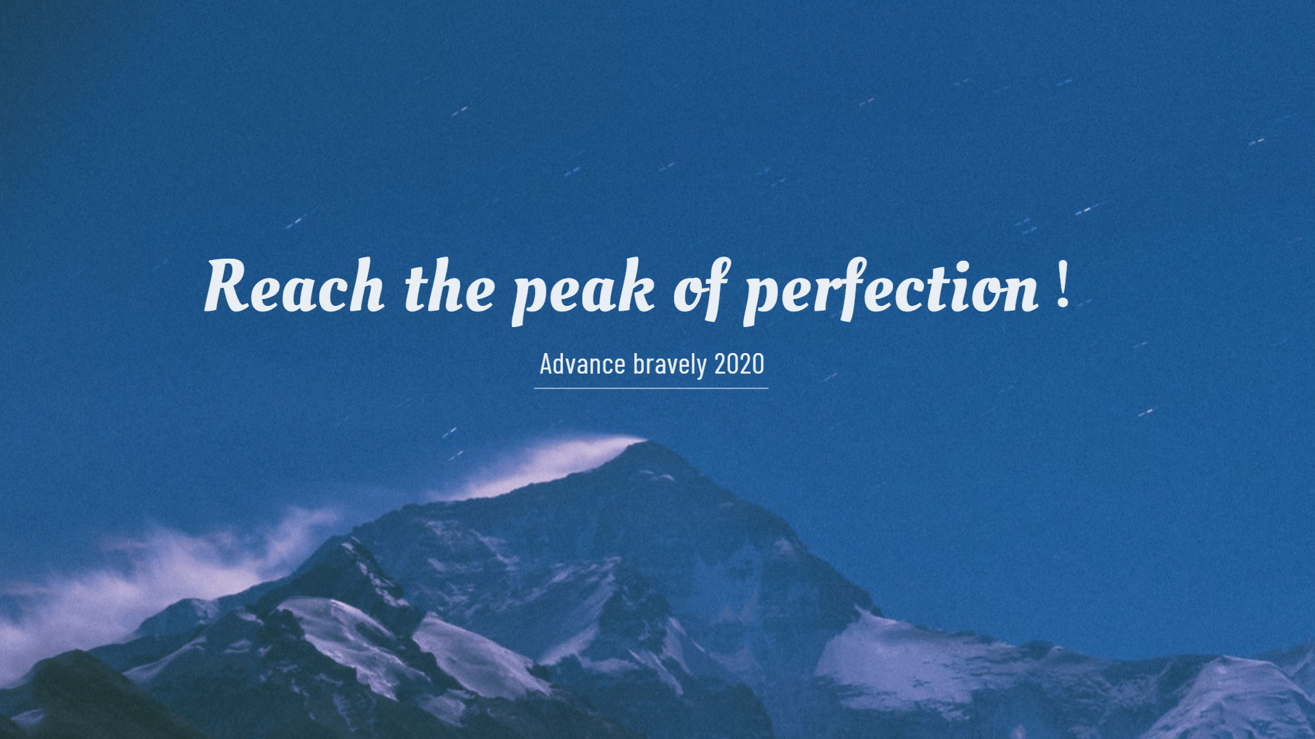 Simple Advance Bravely Text Facebook Cover