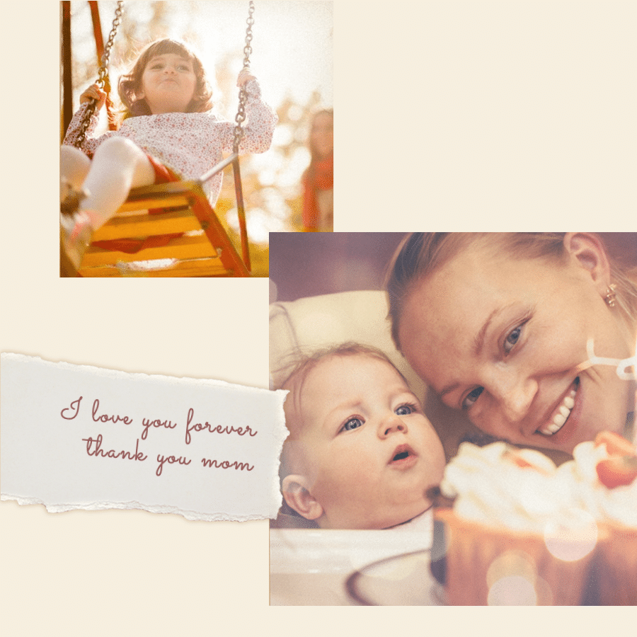 Mother’s Day Mother Baby Photo Fashion Simple Style Poster Instagram Post