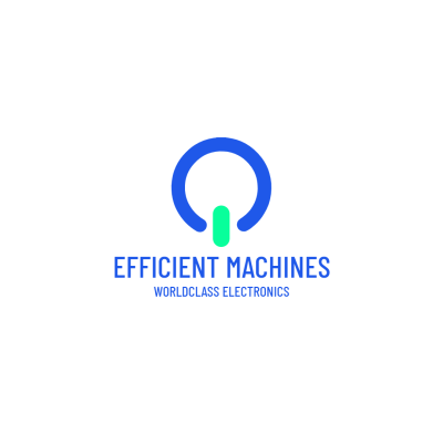 Minimalist Style Electronic Machines Logo