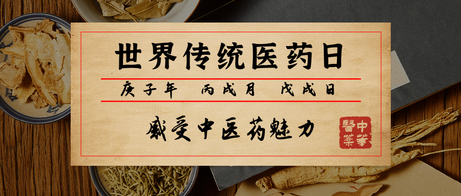 世界传统医药日中医药公众号首图
