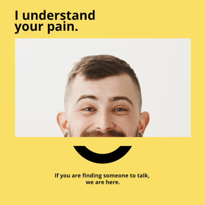 Simple World Mental Health Day Instagram Post