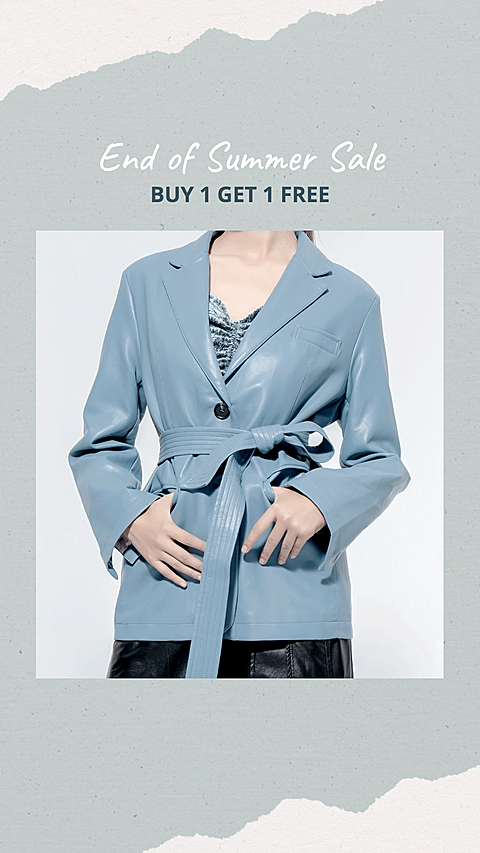 Female Clothes end of Summer  Sale Ecommerce Story