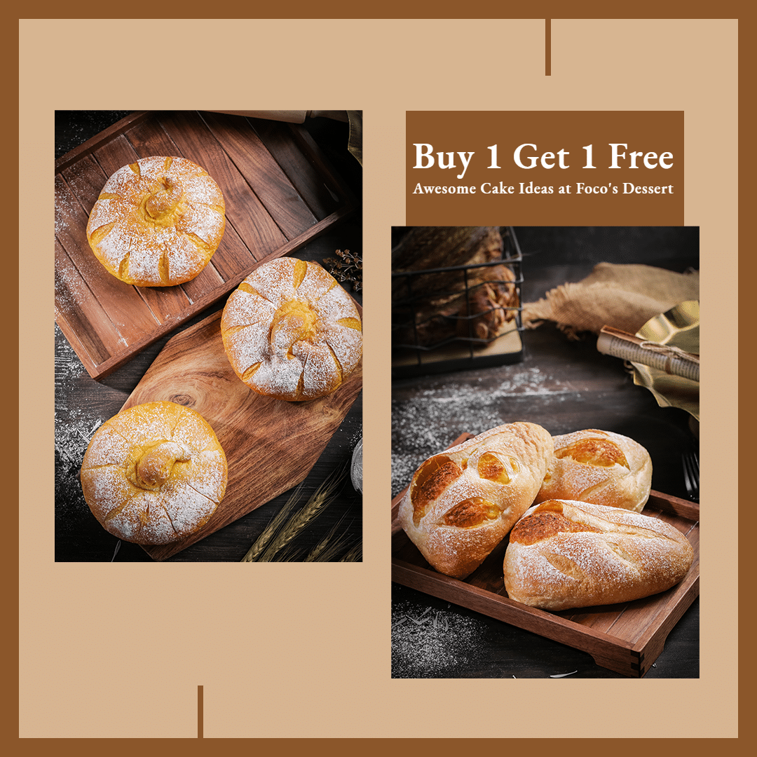 Bakery Dessert Delicious Food Promotion Fashion Simple Style Poster Ecommerce Product