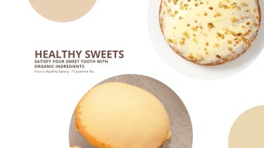 Simple Style Healthy Sweet Ecommerce Banner