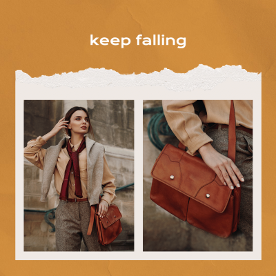 Literary Style Women Fall Outft Display Ecommerce Product Image
