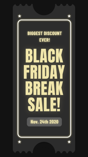 Simple Black Friday Promotion Ecommerce Story预览效果