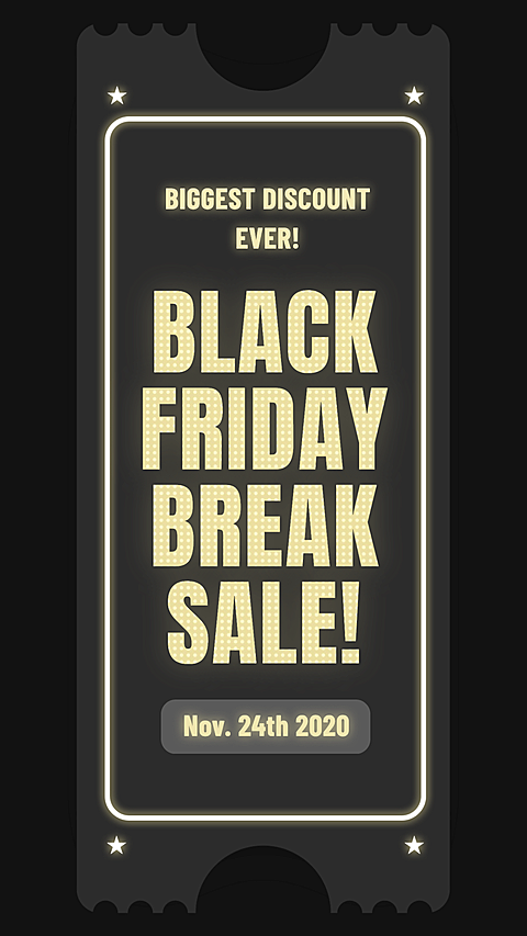 Simple Black Friday Promotion Ecommerce Story