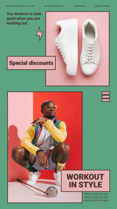 Fashion Sportswear Promotion Ecommerce Story