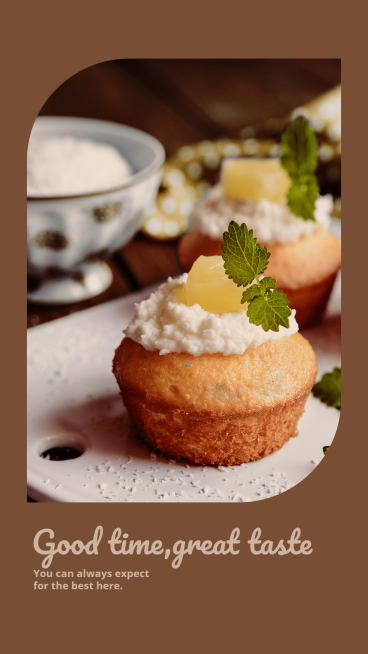 Dessert Shop Ecommerce Story预览效果