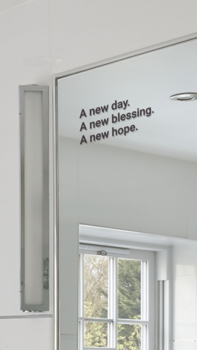 A New Day with Blessing and Hope Quote Instagram Story Image