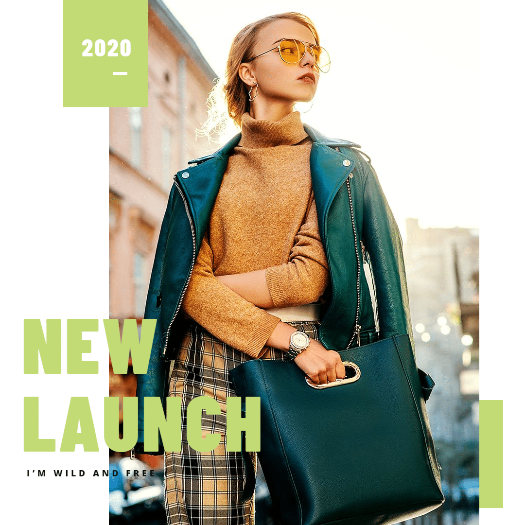 Fashion Women's Wear New Launch Display Instagram Post