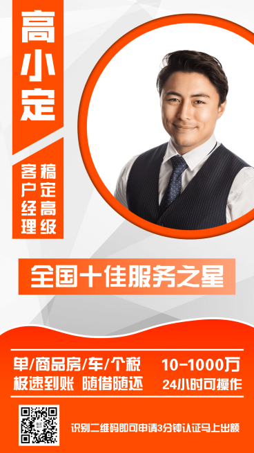 形象打造金融保险社交名片预览效果