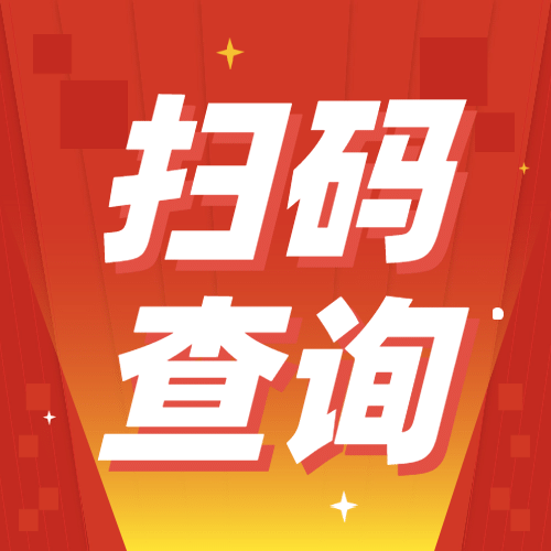 扫码查询咨询党政红色次图预览效果