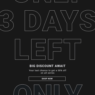 Black Friday End Countdown Promotion Ecommerce Product Image