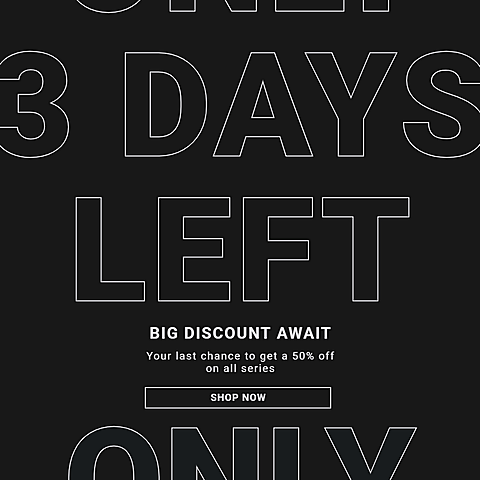 Black Friday End Countdown Promotion Ecommerce Product Image