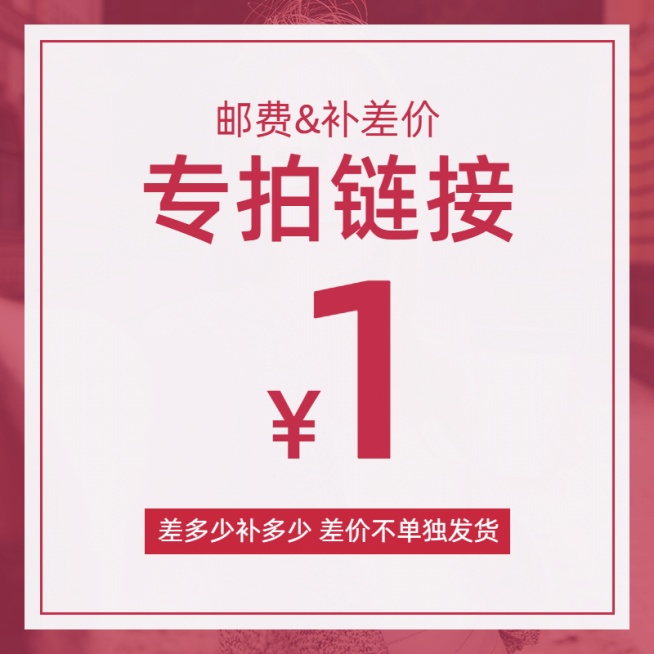 简约电商邮费补差价专拍链接主图预览效果