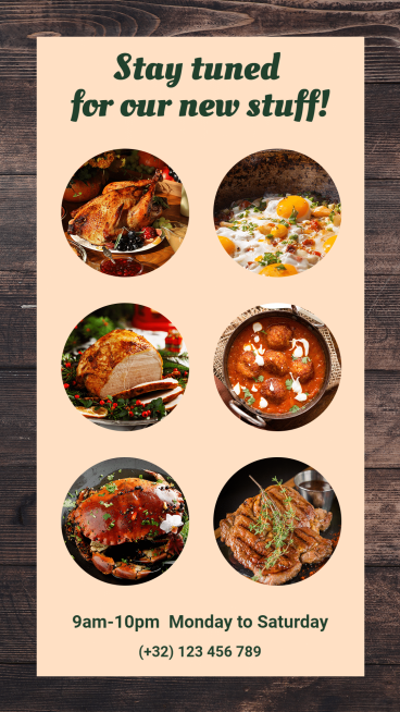Creative New Stuff Delicacy Display Ecommerce Story预览效果