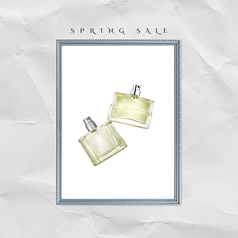 Simple Fashion Perfume Spring Sale Instagram Post