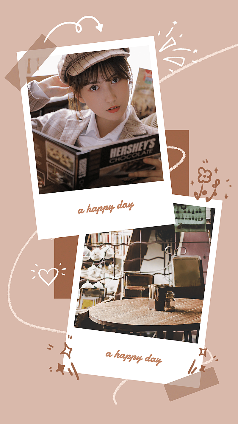 拼图plog晒照手绘晒照