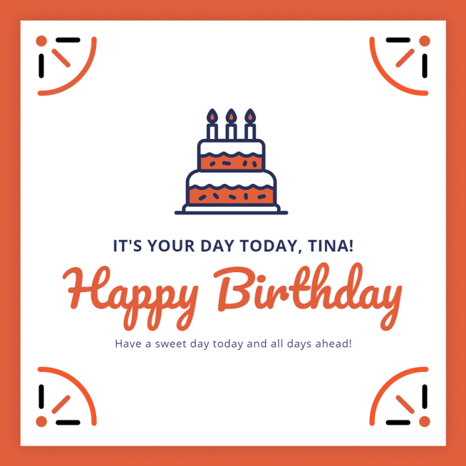Birthday Card Design Fashion Simple Style Poster Ecommerce Product预览效果