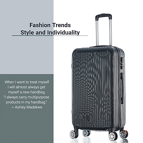 Fashion Suitcase with Quote Ecommerce Banner